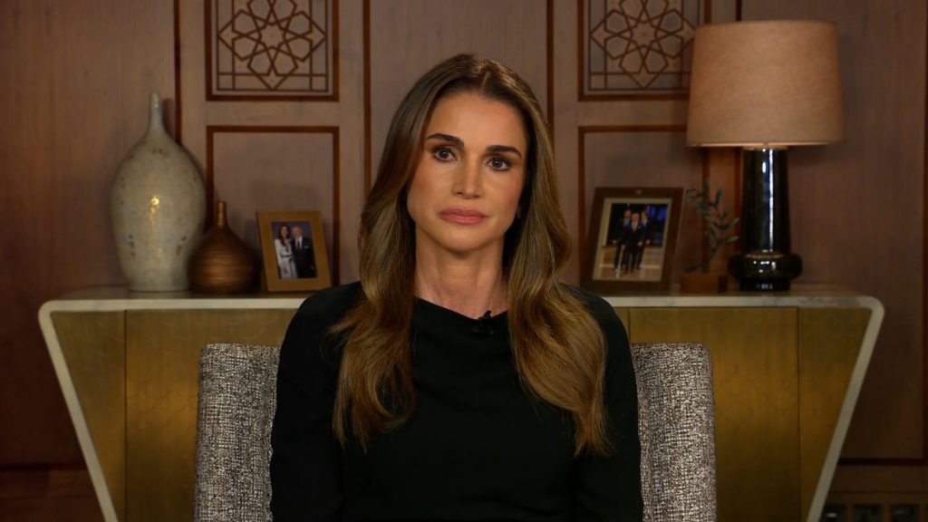 Queen Rania of Jordan talks to Christiane Amanpour about the world's reaction to the Israel and Hamas war.