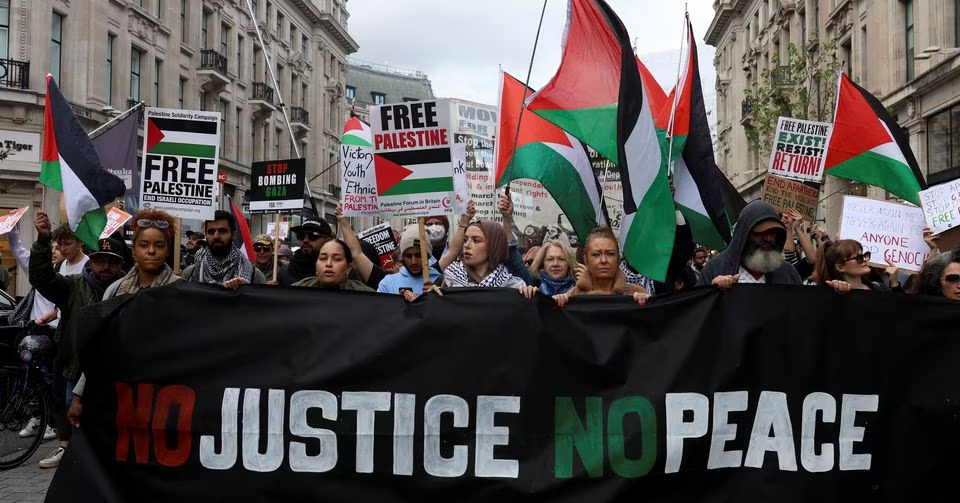 palestine peace protest