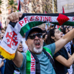 [Los Angeles] Pro-Palestine Protest at Pershing Square, Saturday Oct 21