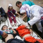 Sixty patients at Gaza hospital at risk of starving, authorities say