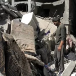 Martyrs still under rubble in Northern Gaza