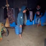 Displaced Palestinians forced to live in flooded tents in Gaza