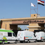 The Rafah border has opened for the first time in nearly nine months