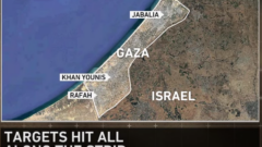 Airstrike on Gaza launched using advanced Jets and Drones