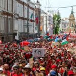 Thousands attend ‘red line’ protest in The Hague against Israel’s Gaza war