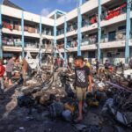 Dozens killed as Israel bombs Gaza makeshift tents, school housing families