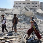 Israel kills dozens in Gaza as Amnesty warns of ‘unlawful’ displacement