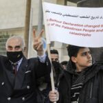 Palestinian tycoon shot by British troops in 1943 seeks justice over Balfour